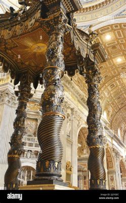 Le Ciborium de Saint-Pierre à Rome: Un Trésor Byzantin Lumineux et Ornemental!